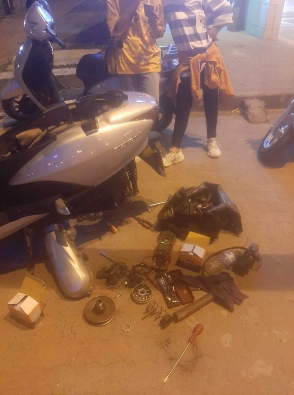 Cứu hộ xe máy quận 2 ban đêm
