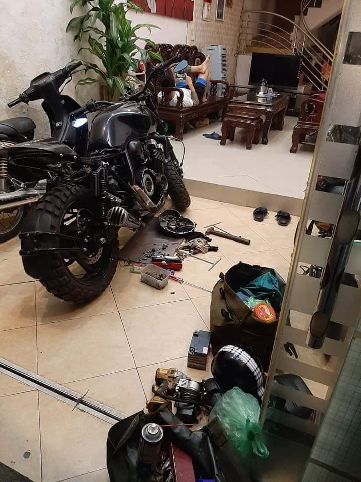 Sửa xe máy tại nhà Hà Nội