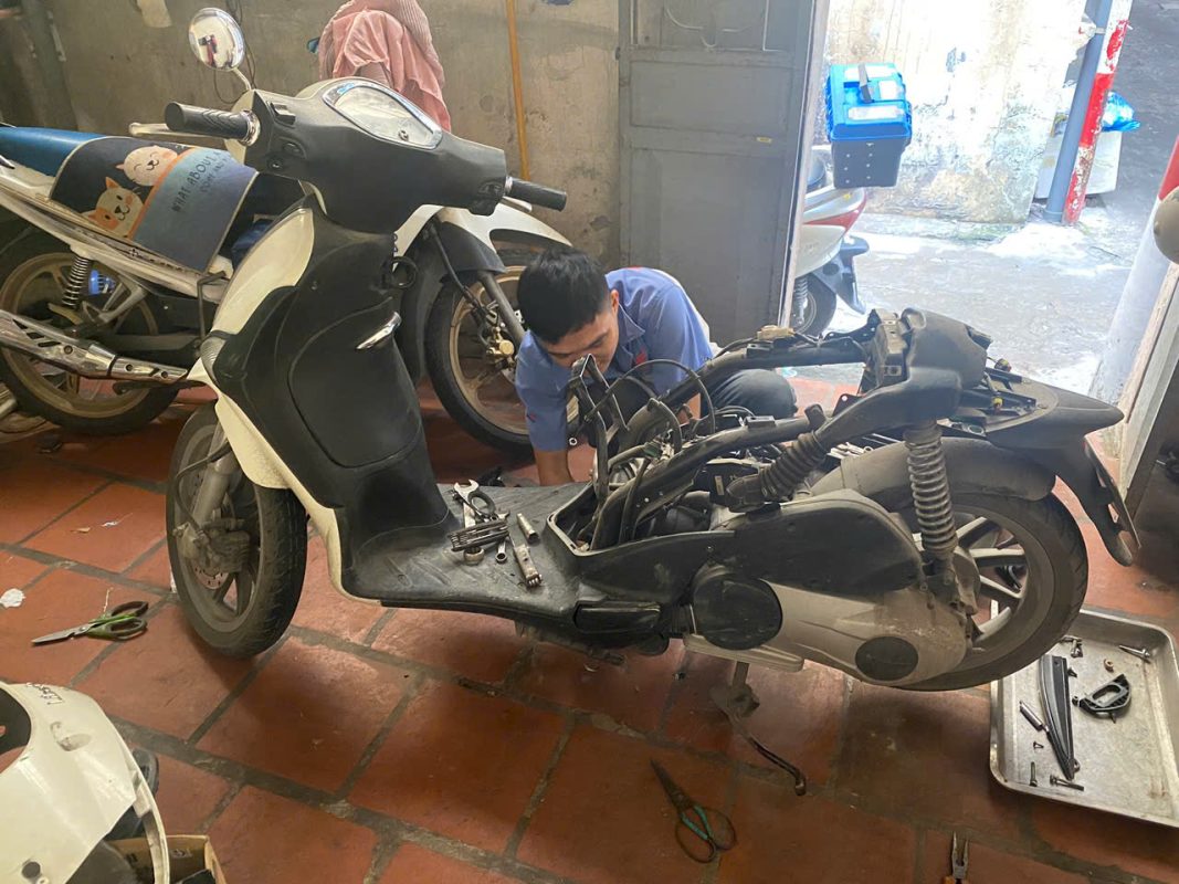 Sửa Xe Máy Quận Hai Bà Trưng Lưu Động