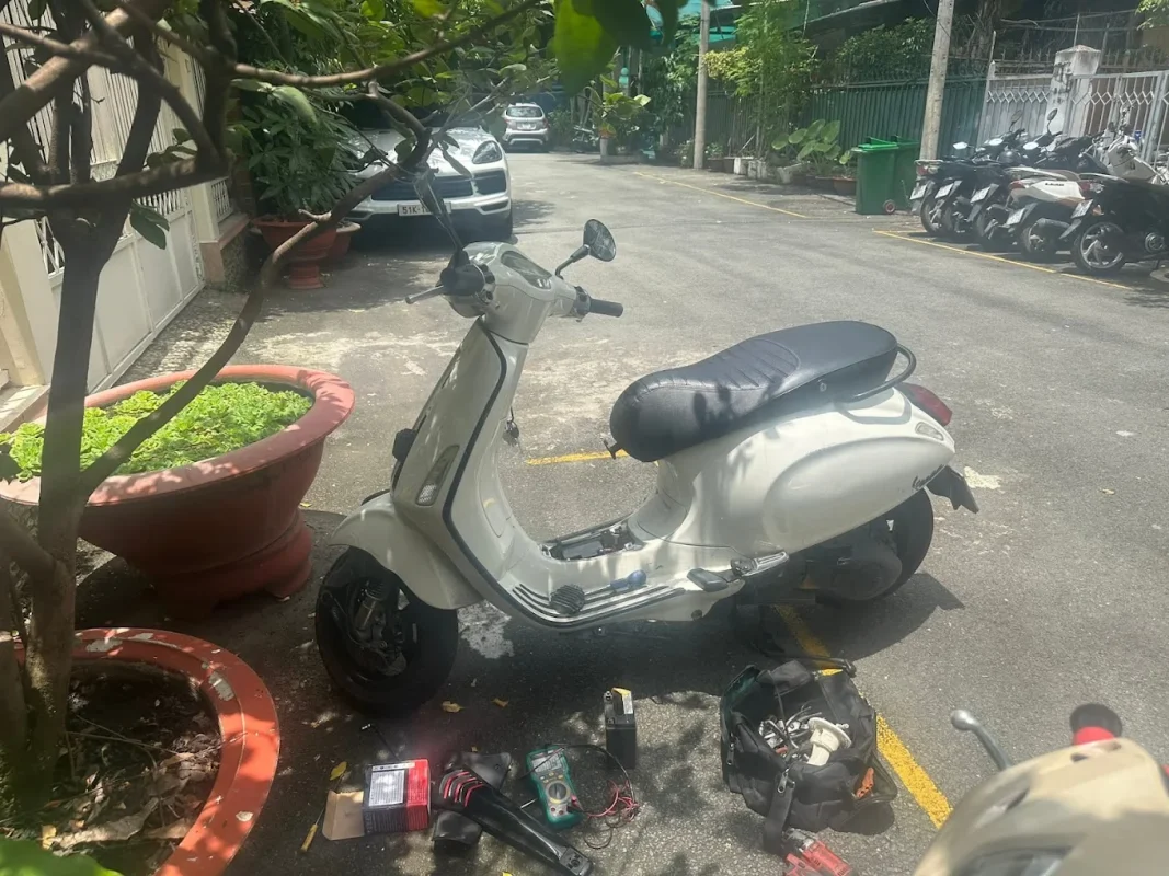 Sửa xe máy tại nhà Quận Cầu Giấy