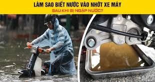 Nhớ bị vào nước dẫn đến bị hỏng toàn bộ động cơ nếu không làm sạch và thay mới